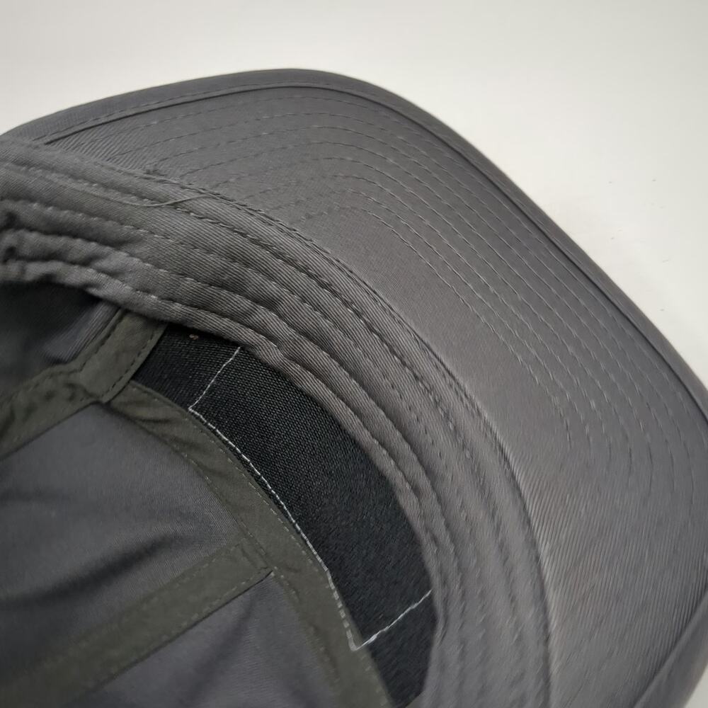 Otto 5 Panel Gray Hat One Size North Fork Coffee Roasters Strapback Flat Brim - Picture 8 of 9